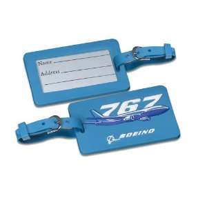  767 PVC Luggage Tag; COLOR CYAN; SIZE ONSZ Office 