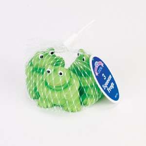 New Baby King 3pc Squeeze Frog Toys, Baby Shower, Diaper Cake 