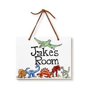  Dinosaurs Name Plaque