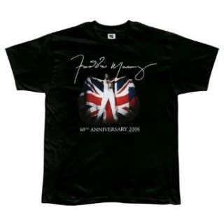  Freddie Mercury   British Flag T Shirt Clothing
