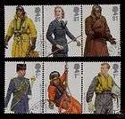 GREAT BRITAIN 2008 RAF UNIFORMS SET OF 6 FINE USED