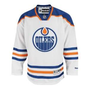  Edmonton Oilers Reebok Premier Replica Road NHL Hockey 