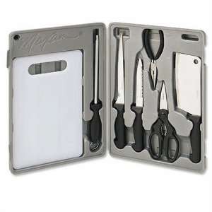    Deluxe Fishermans Knife Set with Carrying Case