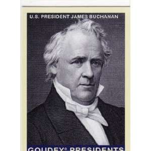  James Buchanon President 2008 Upper Deck Goudey #250 