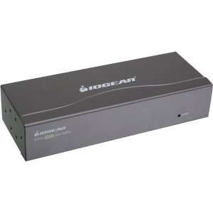  Iogear GVS148TX Video Extender. 8PORT AV SPLITTER HDB15 RJ45 