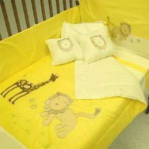   Lion   Animal Comforter Set with Bumpers   Toddler Crib Size Baby