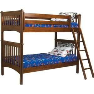  Bolton Furniture Mission Twin over Twin Bunk Bed