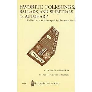  and Spirituals for Autoharp arr. Frances Hall