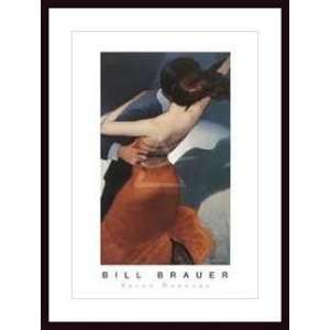   Dancers   Artist Bill Brauer  Poster Size 36 X 24