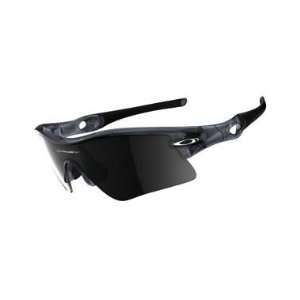  Oakley Radar Range Crys Black w/Black Iridium Sunglasses 