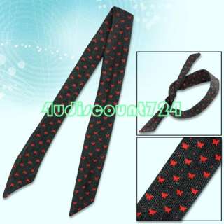 CUTE DOT PATTERN WIRE BOW HEADBAND HAIR BAND SCARF TIE  