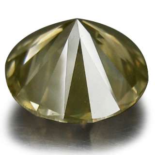 mined diamond 100 % extremly rare round cut fancy yellow diamond 