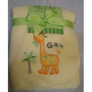  Carters Giraffe Plush Baby Blanket Baby