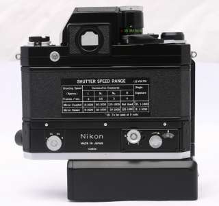   Film Camera & F 36 High Speed Motor & Battery Holder Mint+  