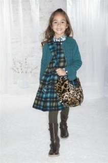 NWT Jottum Girls VIANNE Faux Fur Leopard Bag Purse PP  