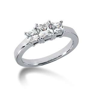   Stone Diamond Engagement Ring CUTEXCELLENT 14K VS1 E GIA Fascinating