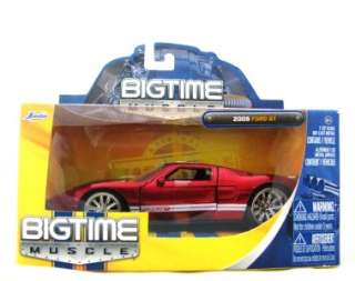 Jada BigTime Muscle 2005 Ford GT 132 Scale Die Cast Car New  