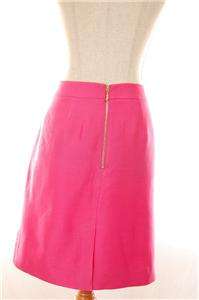   AUTH Kate Spade $275 Alexandra Skirt Lipstick Pink Fuchsia 8  