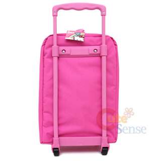 Sanrio Hello Kitty Hand Carry Luggage Pink Face Roller Trolley Bag 16 