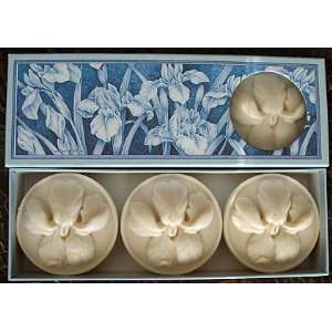   Artigianale Fiorentino Blue Iris Soap Set From Italy Beauty
