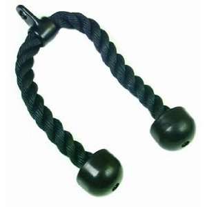  Tricep Rope  Double Grip w/ Rubber Knobs Sports 