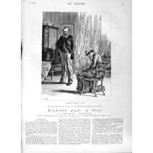    1882 ILLUSTRATION STORY MARION FAY ANTHONY TROLLOPE
