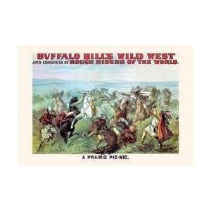  Buffalo Bill A Prairie Picnic 20x30 poster