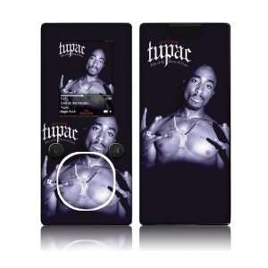   Zune  4 8GB  Tupac  House Of Blues Skin  Players & Accessories