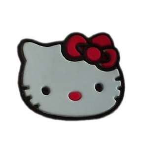 Hello Kitty head   style your Crocs shoe Charm #1560, Clogs stickers 