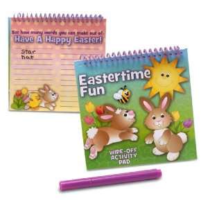   Party By Fun Express Easter Wipe Off Activity Book 