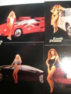 Exotic Dreams 1992 NEAR COMPLETE SET MISSING only 1 CARDS  