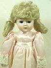 GORHAM MUSICAL DOLL ~~ 1985 PETTICOATS & LACE ~ BLONDE HAIR BLUE EYES 