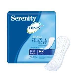  TENA 48200 Serenity Ultra Thin Long Pads 144/Case Office 