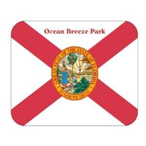   Flag   Ocean Breeze Park, Florida (FL) Mouse Pad 