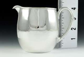 GREAT 1920s 30s ARTHUR STONE STERLING SILVER MILK PITCHER  