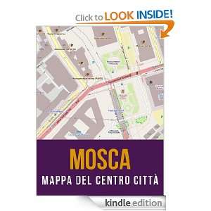 Mosca, Russia mappa del centro città (Italian Edition) eReaderMaps 