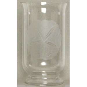  Individually Hand Etched Sand Dollar Glass Candle Shade 11 