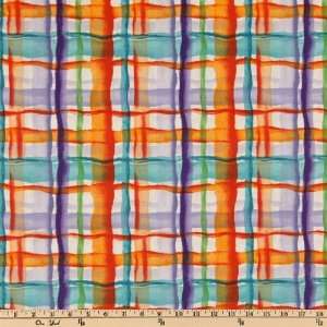  54 Wide Wavy Plaid Multi Fabric By The Yard Arts 