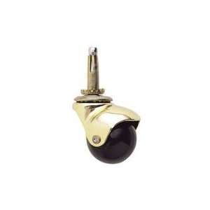  Waxman 4307095N 2 Hooded Brass Soft Touch Stem Casters 
