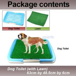 Large Dog Pup Puppy Pet Loo Potty Turf Patch Head Turf Grass 63cm*48 