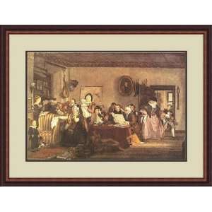   of a Will by David Wilkie, R.A.   Framed Artwork