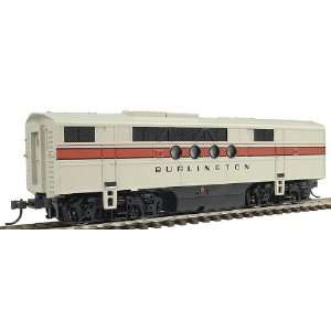  Bachmann HO FT B Unit Diesel Locomotive Burlington Toys & Games