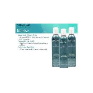  Key Brand Vital Care Worldwide Texture Hair Mousse 8.8oz 