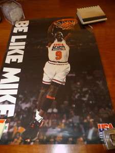 Be Like Mike Michael Jordan Poster  