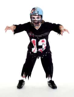 Zombie Evil Dead Football Player Costume Child Standard  