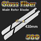 430mm Glass Fiber Main Rotor Blade for Align Trex 500 Helicopter