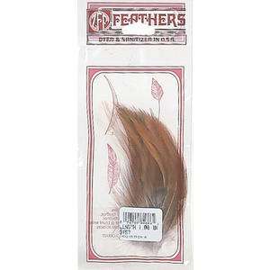  Zucker Feather Natural Hackle Strung Furnace (6 Pack 