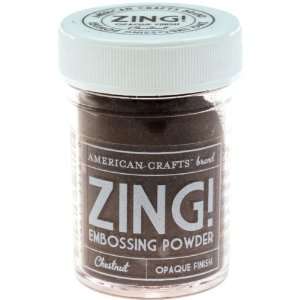  Zing Opaque Embossing Powder 1 Oz Chestnut   627759 