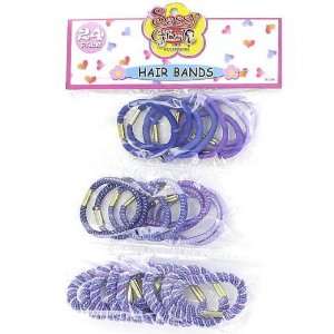  20 Packs of 24 Assorted Hair Bands