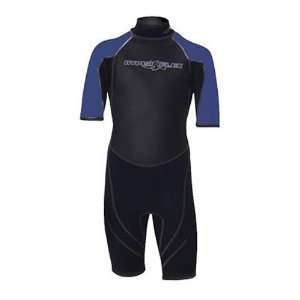   by Henderson 2mm Junior Access Shorty Wetsuit Black/Blue Large (13 14